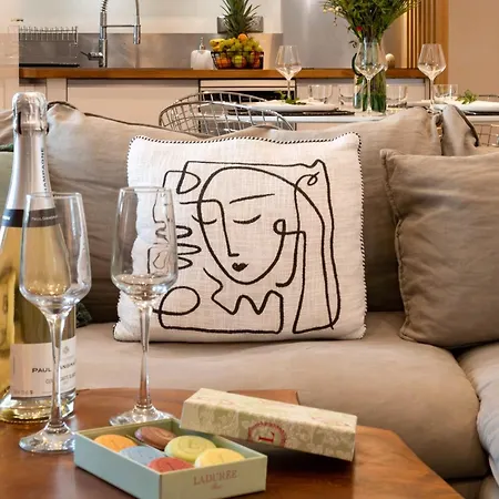 Lägenhet Cozy 2-br 1 Min From The Beaches Cannes